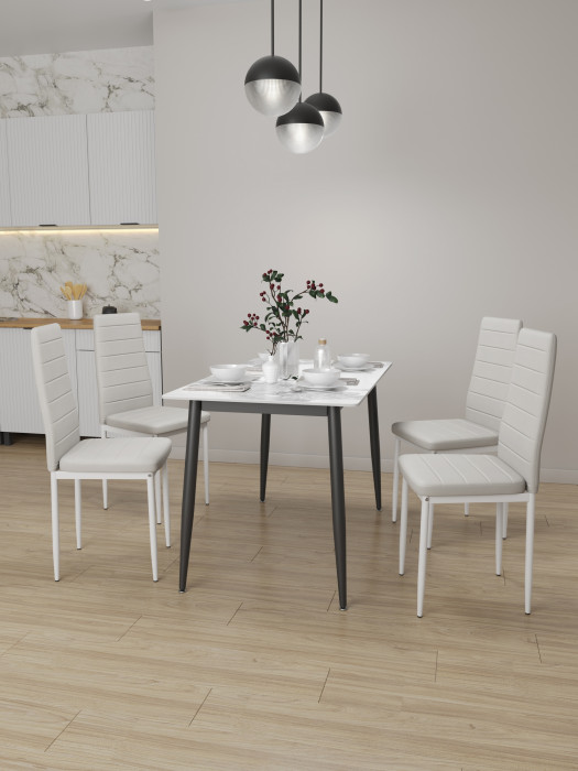 Четыре стула Мебель--24 A-117, белый