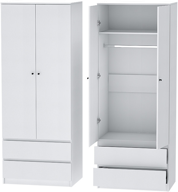 Модульная Детская Кэт-1, набор 4, Белый/Белый