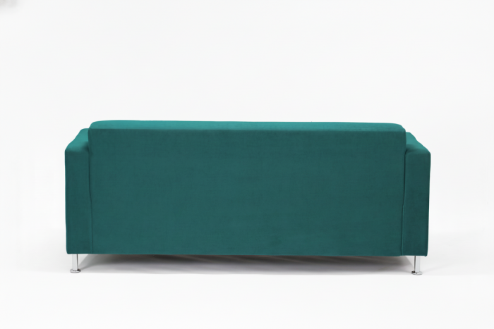 Диван прямой Томи, 160 см, велюр, зеленый