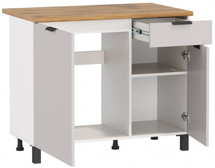 Кухня Венера 1000 Белый/Кашемир