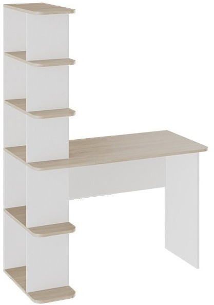 Стол письменный тип 4 (Дуб Сонома/Белый Ясень)