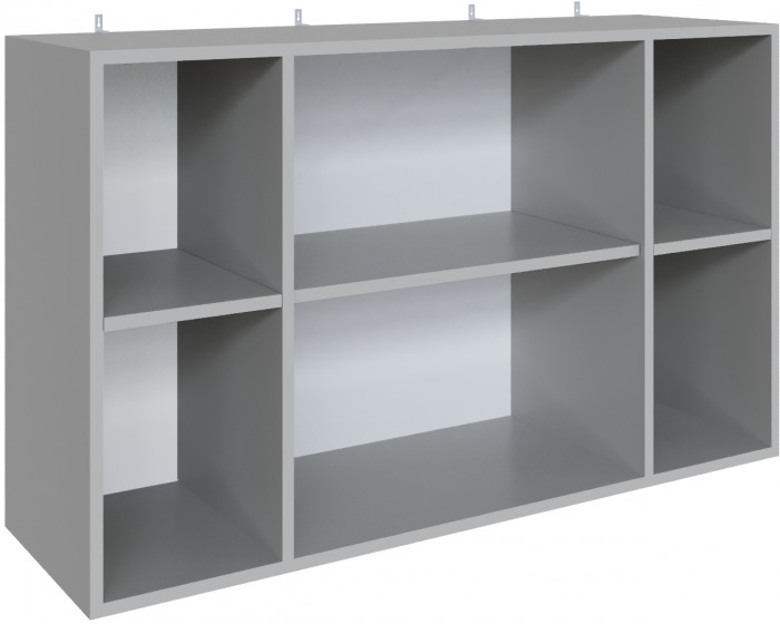 Полка навесная Мадрид ПН-1 (1,1) камень серый