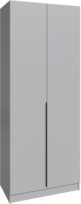 Шкаф Мадрид (0,9) без зеркала, Камень серый