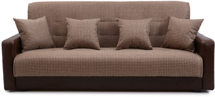 Диван Лондон 140 рогожка микс ,пружинный блок