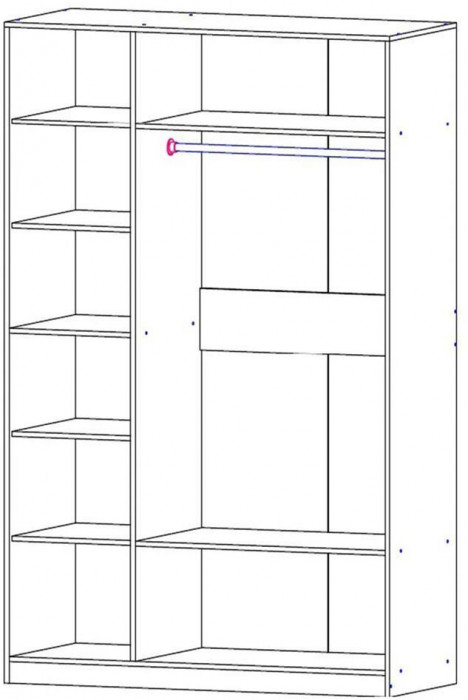 Спальня NEXT Дуб Сонома / Белый