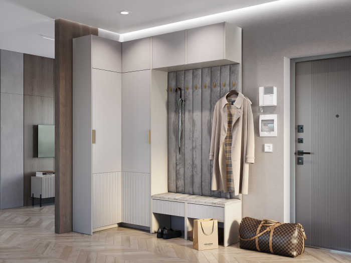 Шкаф навесной "Пандора" ШКН-08, Кашемир/Айриш MF03