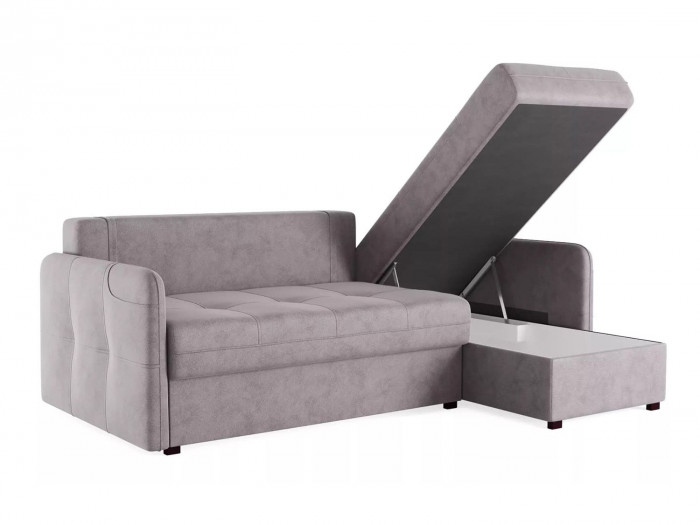 Диван-кровать угловой SMART 1 2Т-1Пф Велюр Кашемир 890