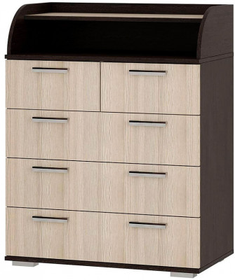 Комод &quot;Стандарт №1&quot; NEW (800х1020х460) венге/лоредо