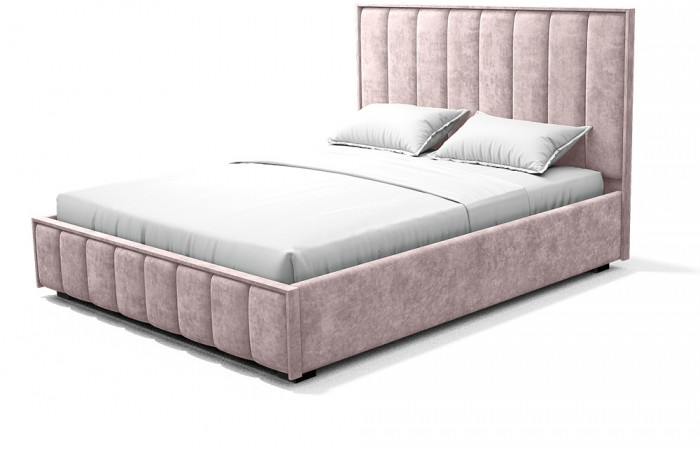 Кровать с подъемным механизмом Мирабель КР-11 (1,4м), Шарли пинк