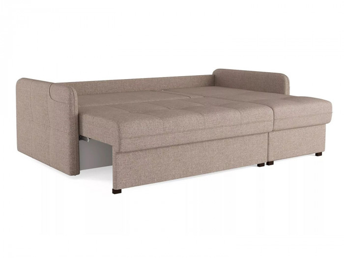 Диван-кровать угловой SMART 1 2Т-1Пф Рогожка Sherlock 932