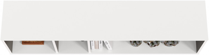 Сидней 15.57 Полка, белый/чёрный