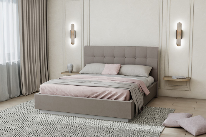 Кровать "Квадрат" арт.004 с подъемным механизмом, 160х200 - Alysia 005