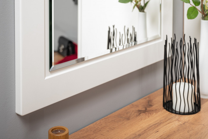 Остин Прихожая 58, цвет белый шагрень/дуб крафт золотой, ШхГхВ 280х54,3х229,6 см., универсальная сборка