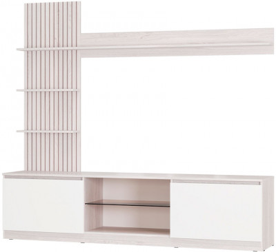 Гостиная &quot;Убер&quot; ГС-05 ясень белый/белый