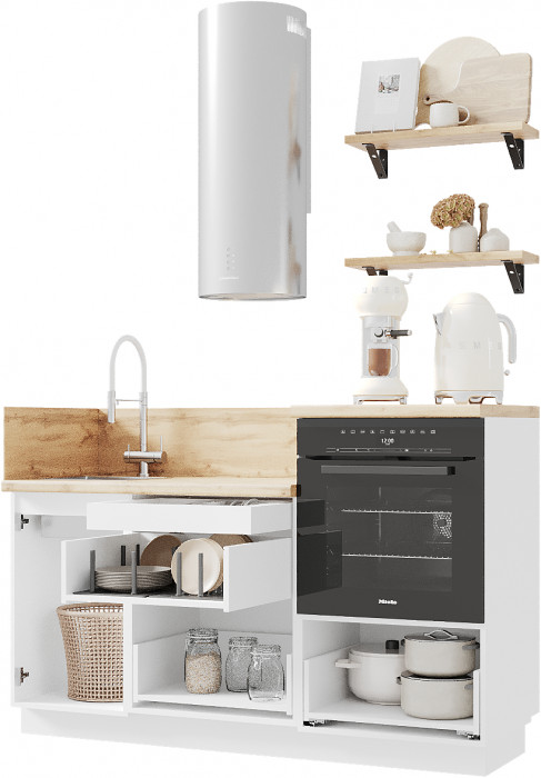 КГ 1650 ПВХ, Белый софт матовый Арника РМ в.3