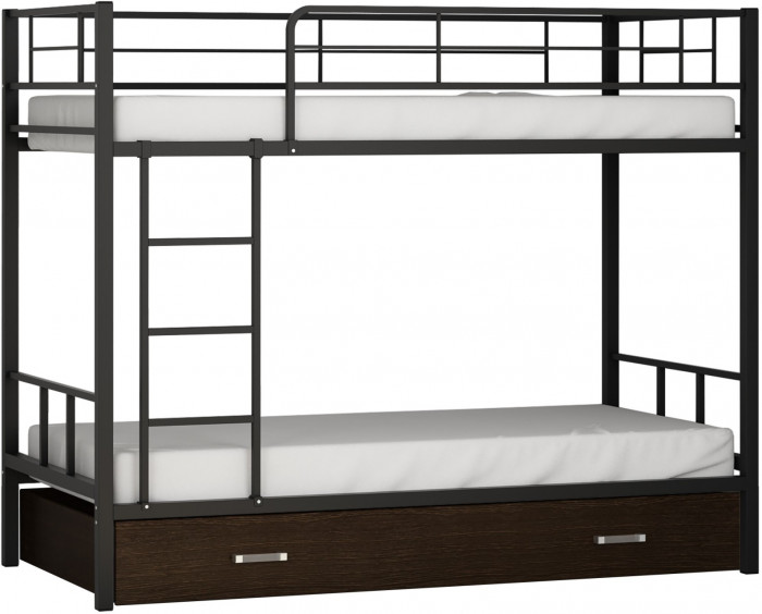 Двухъярусная кровать Севилья 2Я (Коричневый, Венге)