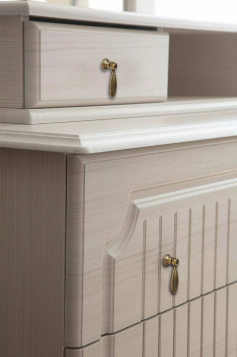 Комод 06.115 Кантри патина вудлайн кремовый/сандал белый