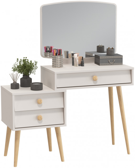 Афина Спальня 4-25901М1к.с. Трюмо, кашемир серый