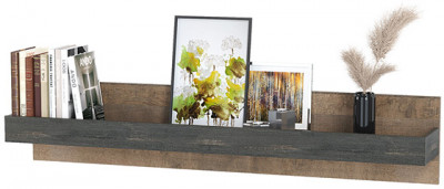 Трувор 15.60 Полка, дуб гранж песочный/интра