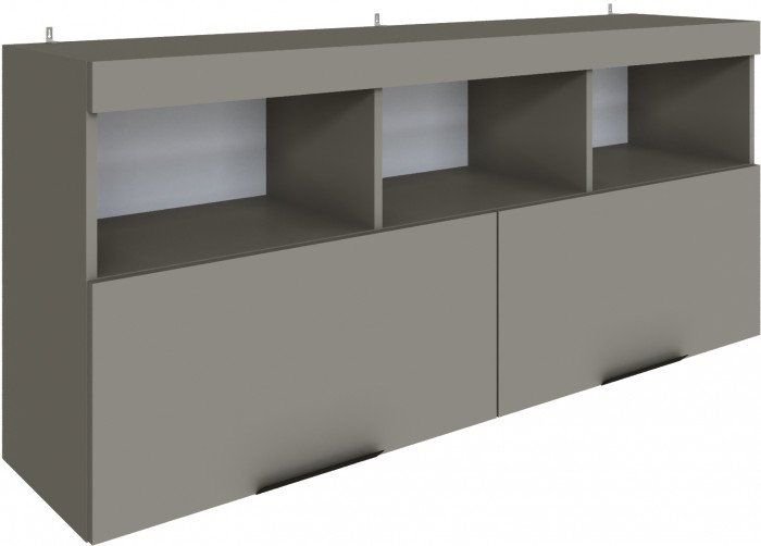 Полка навесная Мадрид ПН-1 (1,5) мокко