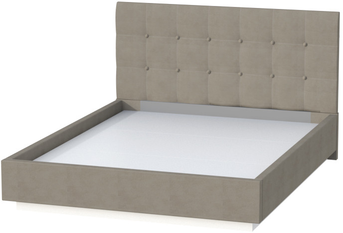 Модульная спальня Кэт-3, набор 1, Кашемир/Тирамису матовый