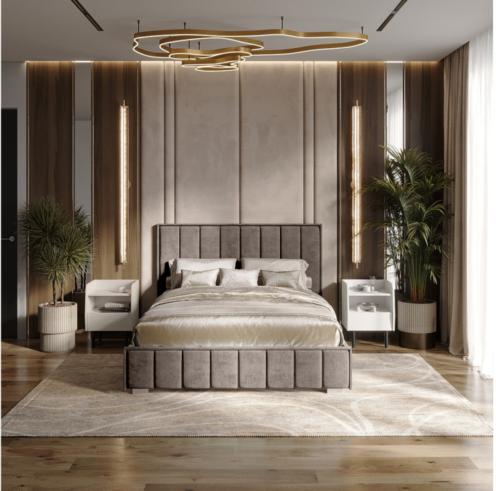 Кровать с подъемным механизмом Мирабель КР-11 (1,4м), Маренго