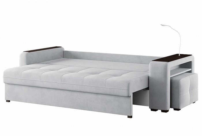 Диван Smart 4 пуф справа Б3-3Т-Б4 СК Ультра Смог