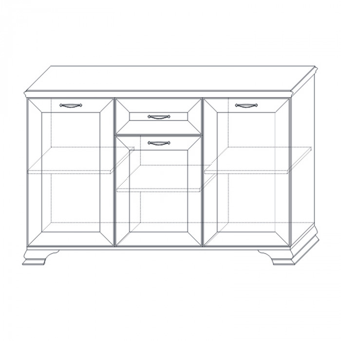 Комодино Сиена