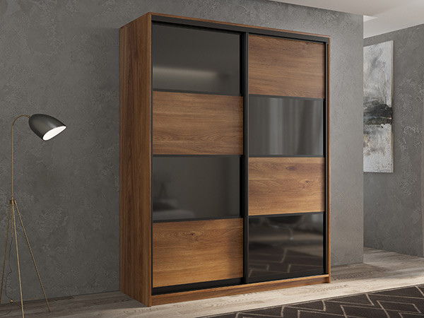 Шкаф-купе Кааппи 13 Кастелло Бренди 140х60х230 см