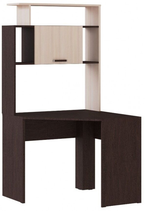 Компьютерный стол Квартет-12 венге/дуб молочный