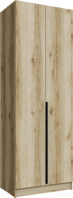 Шкаф Мадрид (0,8) с полками без зеркала, Дуб делано