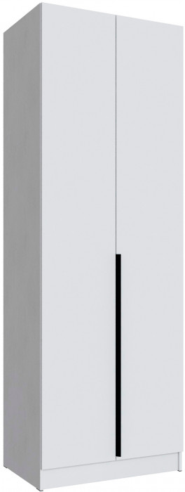 Шкаф Мадрид (0,8) с 2 ящ. внутри без зеркала, Белый
