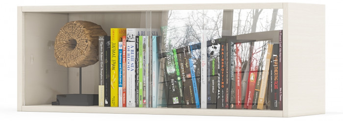 Полка книжная С-МД-КН01, дуб