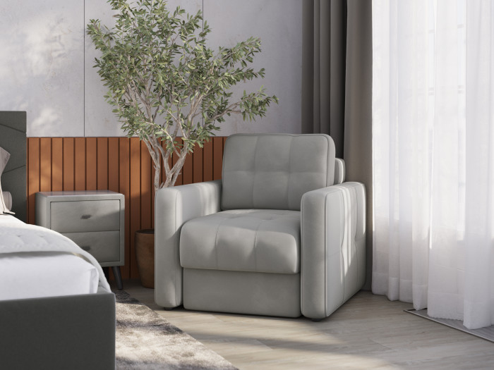 Кресло Брэй, Светло-серый