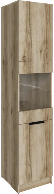 Шкаф Мадрид (0,5) с 3 фасадами, Дуб делано