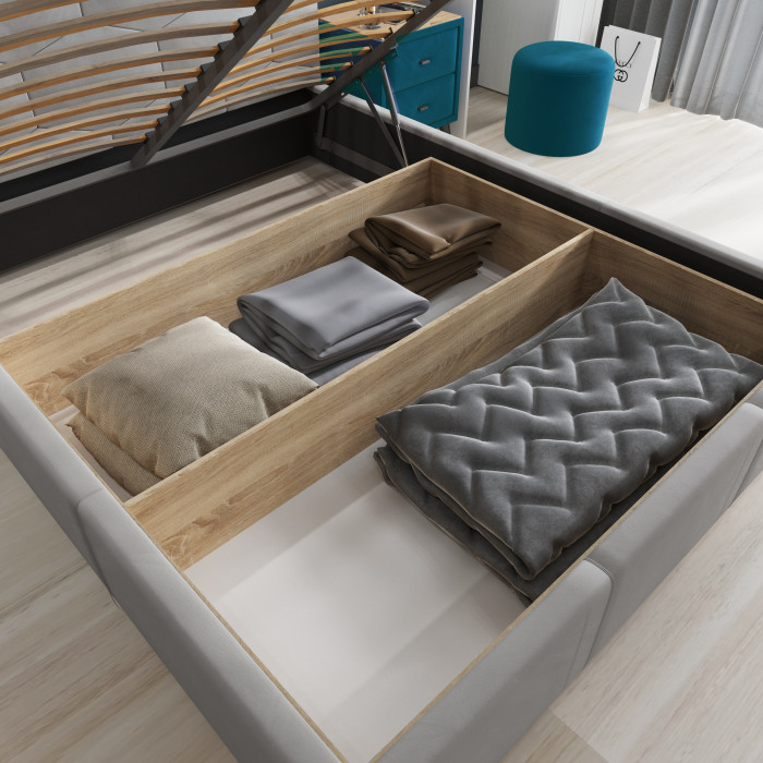 Манука Кровать интерьерная 180 пыльная роза, ПМ