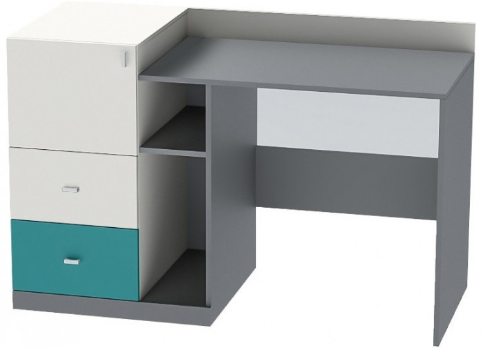 Клео СТ-1 Стол (Графит/Миндаль/Солнечный)