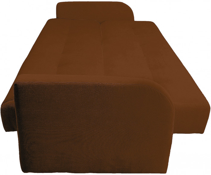 Диван-книжка ЛОНДОН коричневый 140 ЛЮКС , НПБ