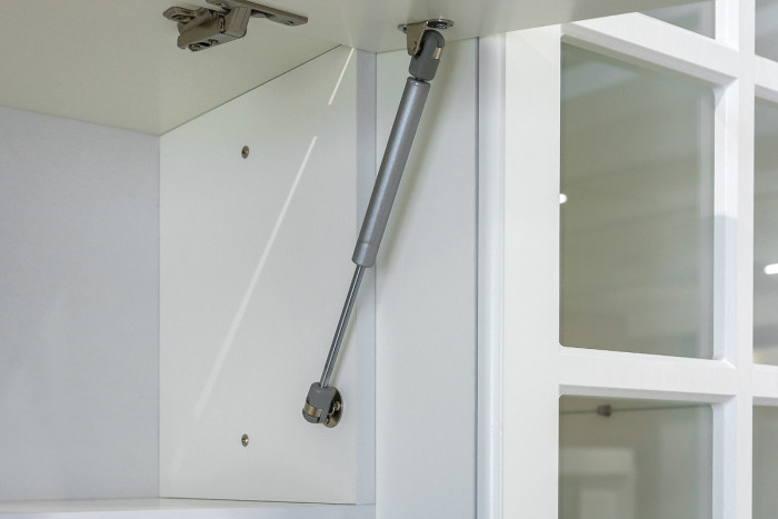 Ливерпуль Набор мебели 7, цвет ясень ваниль/белый, ШхГхВ 290х49,3х220,3 см.(без учёта карниза), ниша для тв 140х49х90 см., универсальная сборка