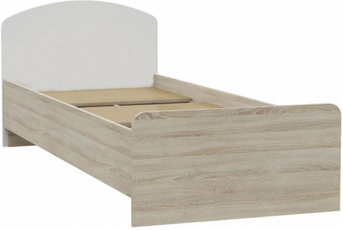 Модульная детская Мартина, композиция 1 (Белый глянец, Дуб Сонома)