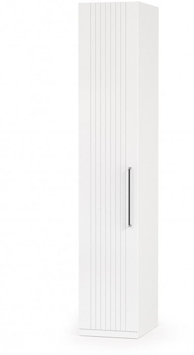 Валенсия Спальня № 44, цвет ЛДСП белый шагрень/МДФ белый шагрень/ткань велутто 19, ортопед есть, сп. м. 1600х2000 мм., б/м