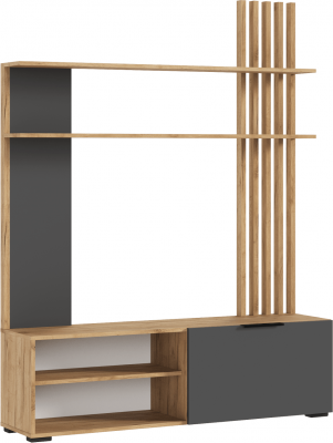 Роджина Гостиная (Графит, Крафт золотой)