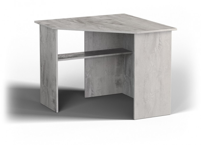 Стол угловой "Атланта" - Бетон пайн светлый