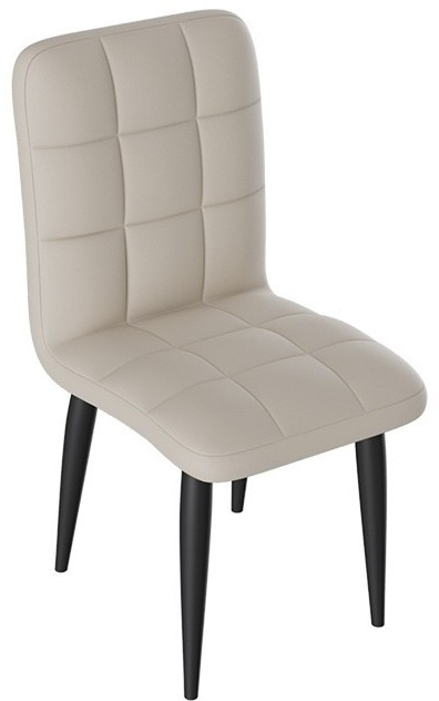 Франк ДП 2-17 Стул (конус) (Капучино матовый/Микровелюр Серый)