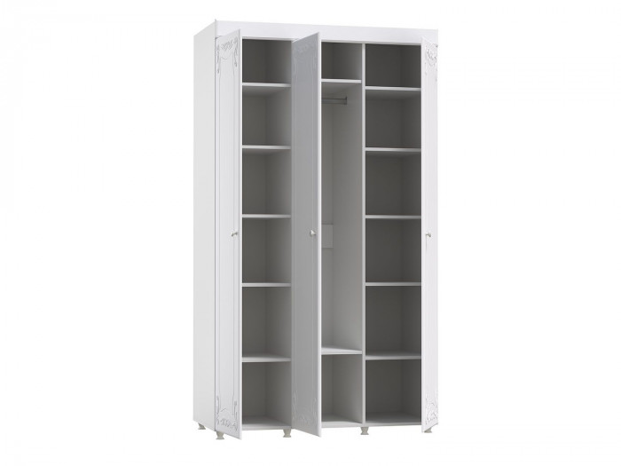 Спальня Италия-4 мягкая спинка белое дерево