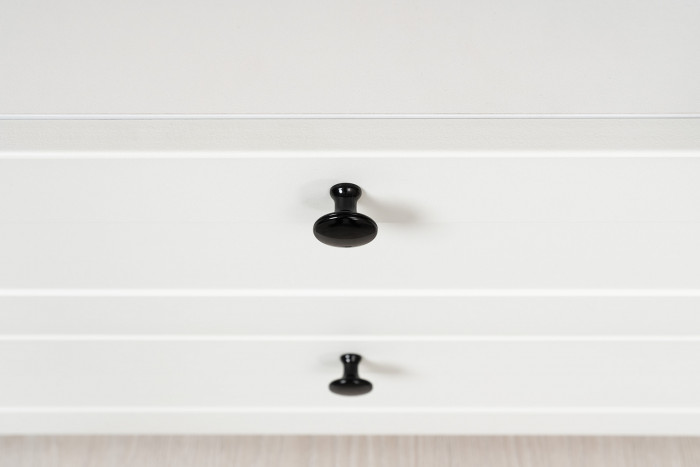 Остин 11.53 Кровать + ортопед + 16.47 Тумба под ТВ + 13.257 Тумба, белый шагрень/дуб крафт золотой