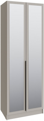 Шкаф Мадрид (0,8) с 2 ящ. внутри с зеркалом, Кашемир