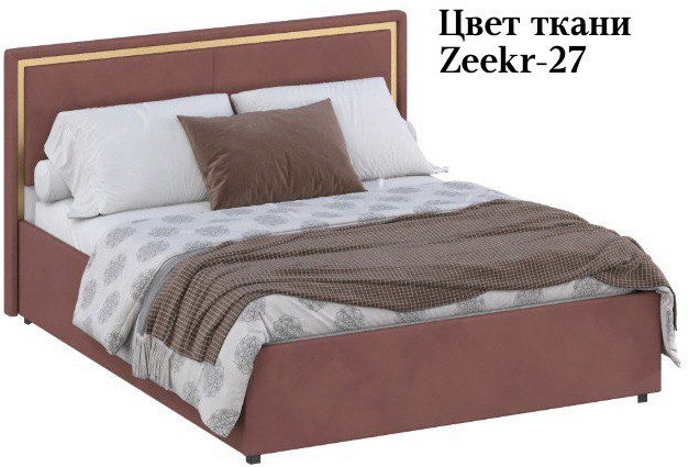 Кровать 160 с подъемным механизмом КРП-431-М-16, Микровелюр Zeekr-27