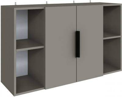 Полка навесная Мадрид ПН-2 (1,1) мокко