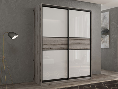 Шкаф-купе Кааппи 11 Эвок Окаменелый 100х45х230 см